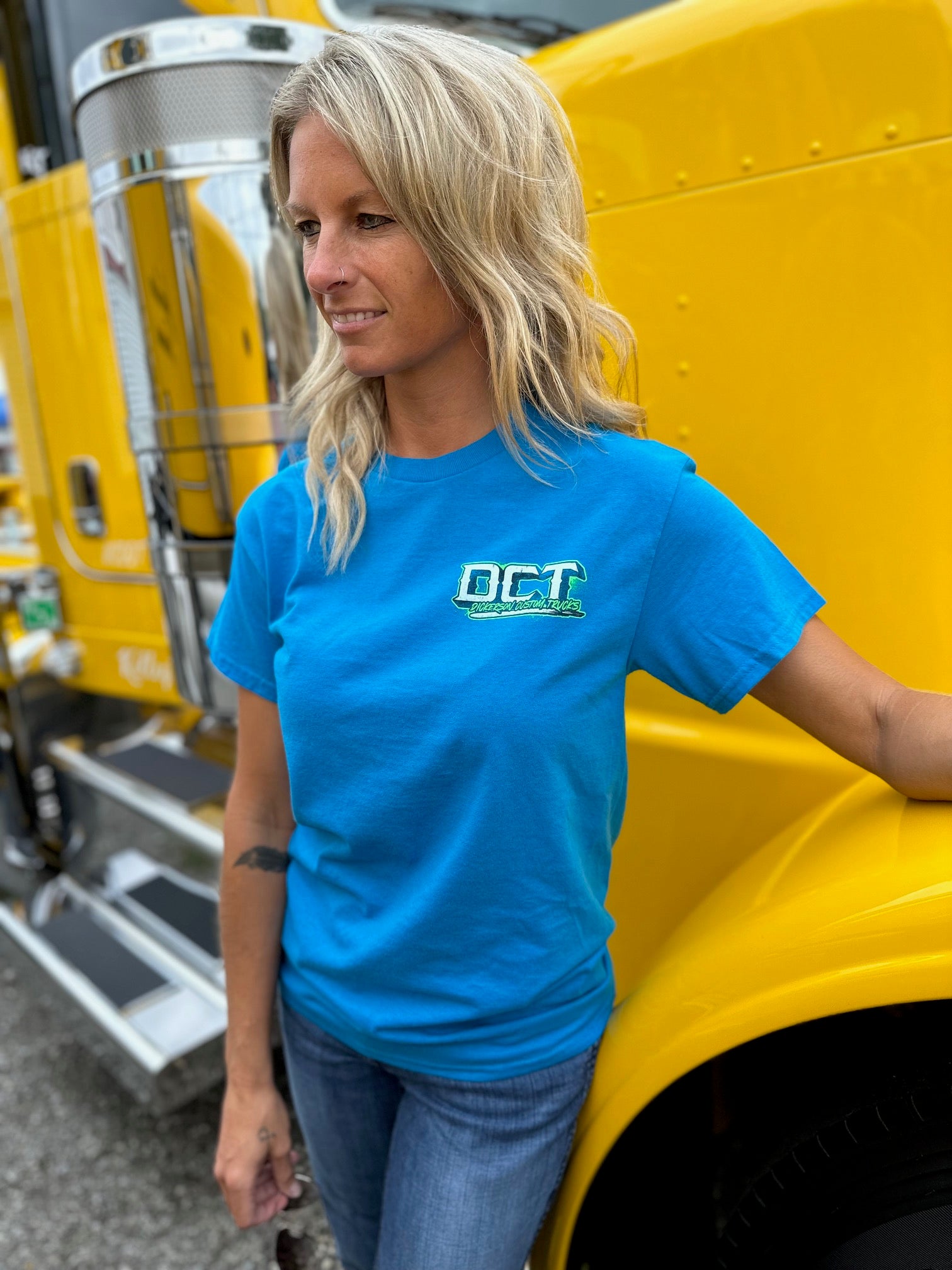 DCT Pinstripe T-Shirt | Dickerson Custom Trucks