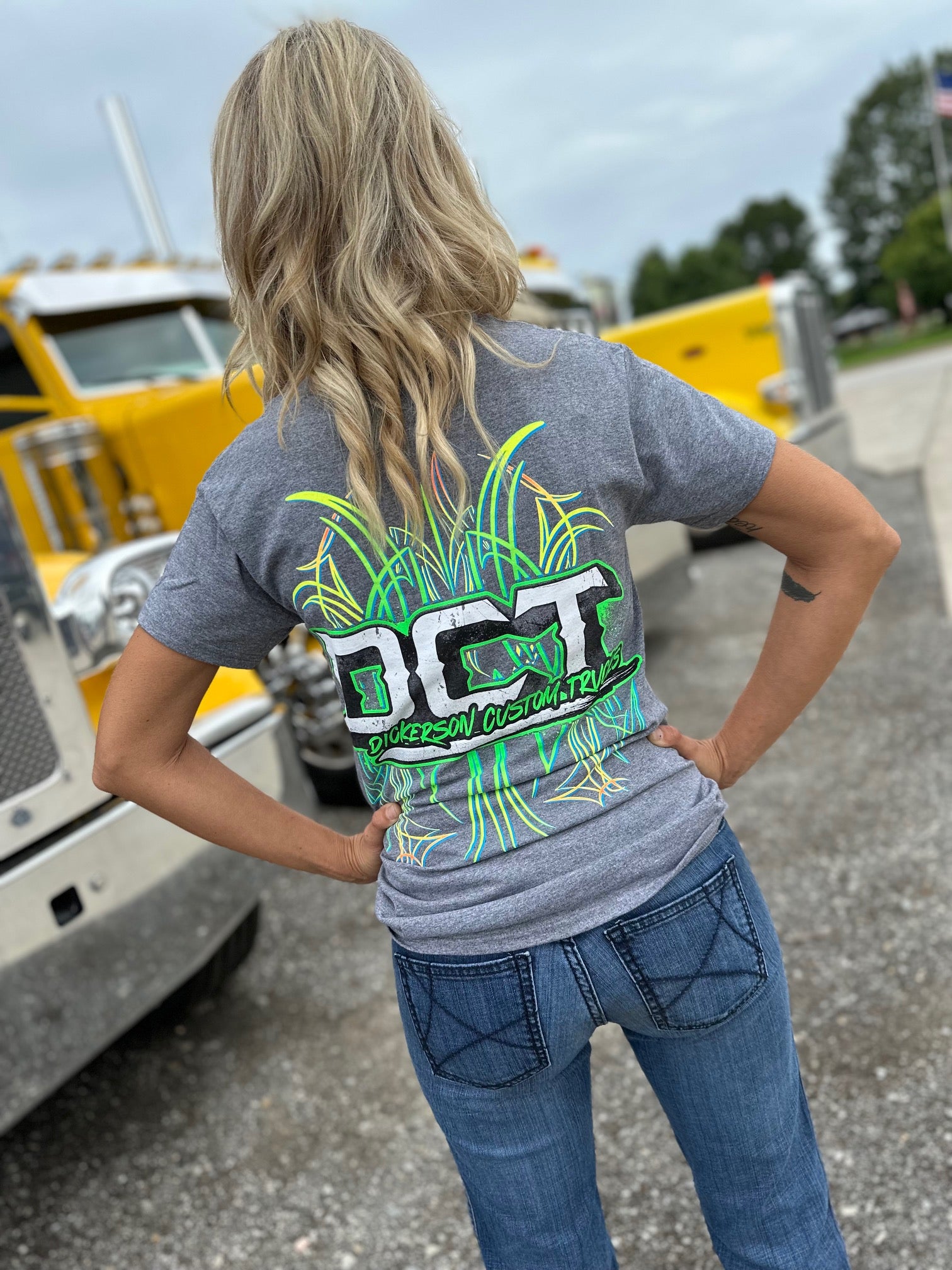 DCT Pinstripe T-Shirt | Dickerson Custom Trucks